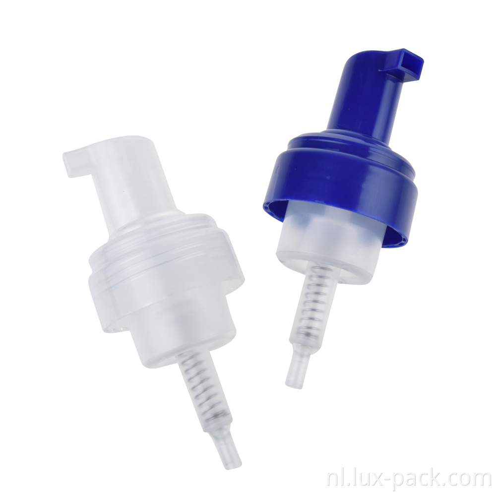Vloeibare hand wassen waterpomp schuimende pompspomp flessen zeep plastic bpa vrij